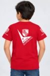 Boys' Red Porsche Graphic Print T-Shirt-9600 - Image 2