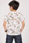 Boys Stylish Tie-Dye "Pursue" Graphic Print T-Shirt #9505 - Image 2