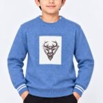 Boys' Breathable Casual Cotton T-Shirt #8629