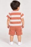 Baby Boys' "Wanna Banana" Graphic T-Shirt & Cargo Shorts Set #50777 - Image 2