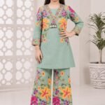 Girls' Elegant Printed Casual & Festive Kurti #8566